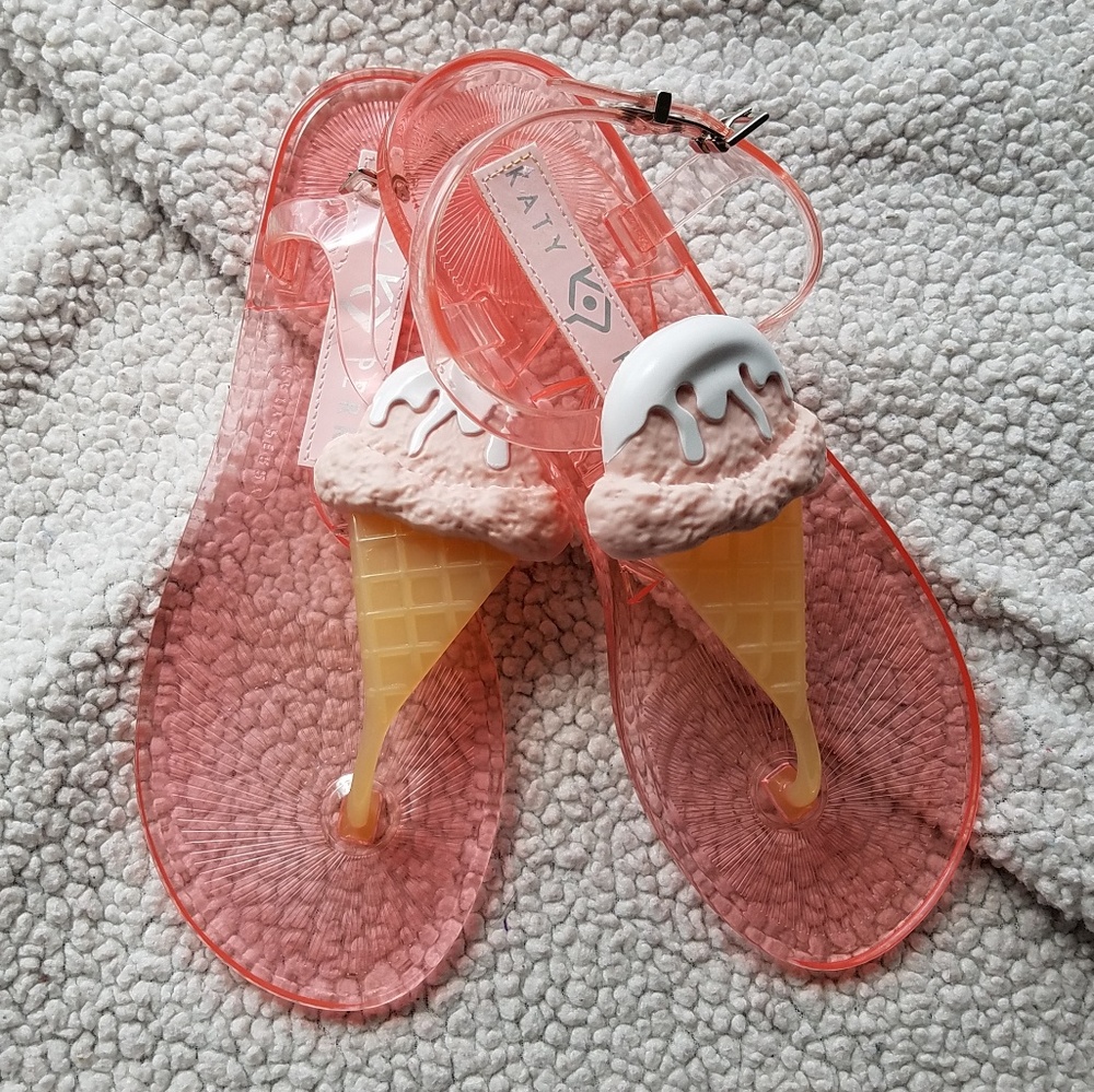 Katy Perry The Sundae Pink Ice Cream Sandals